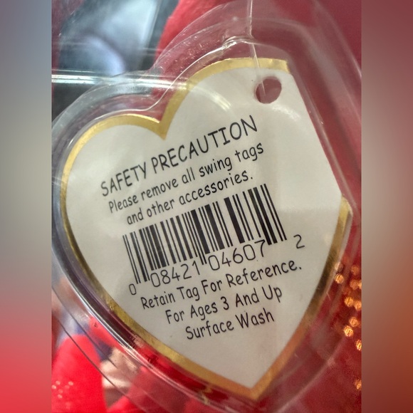 Ty Pierre bear NWT in display case beanie baby Canadian exclusive - Picture 9 of 10